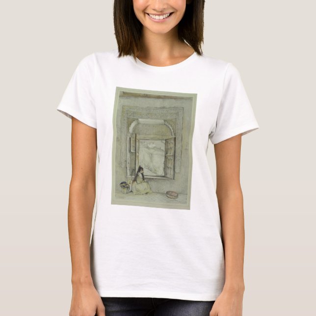 Camiseta O Palácio da Generalife, da Casa de Cha (Frente)