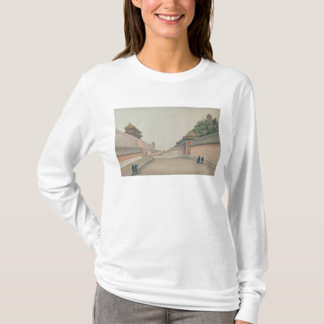 Camiseta O palácio imperial em Peking (Frente)