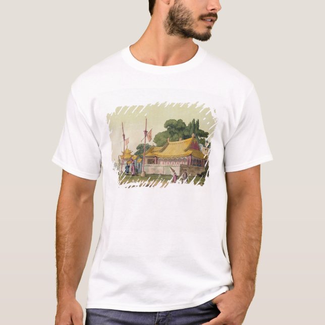 Camiseta O palácio imperial, Tokyo, chapeia 54 'de Le Traje (Frente)