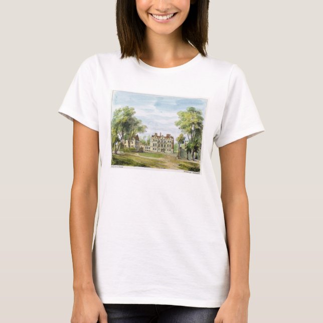 Camiseta O palácio para o sul dianteiro, velho, Kew (Frente)