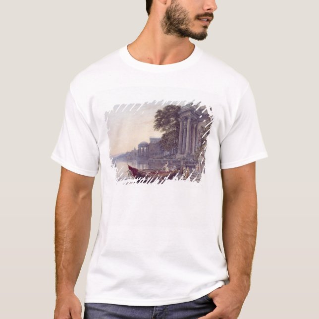 Camiseta O palco de aterragem (Frente)