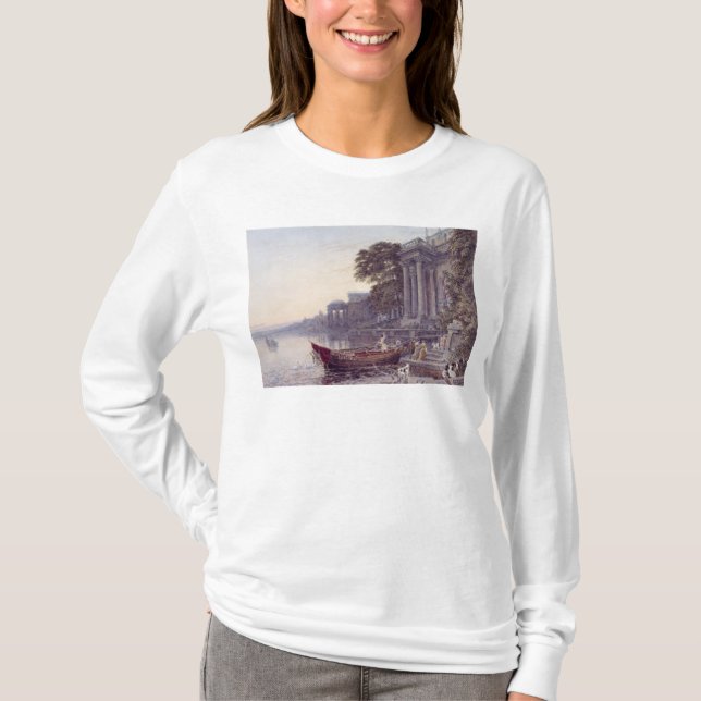 Camiseta O palco de aterragem (Frente)