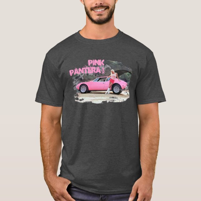 Camiseta O Pantera cor-de-rosa (Frente)