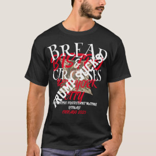 CAMISETA O PÃO DE BLOQUEIO CIRCUSA BISTRO NOVA IORQUE