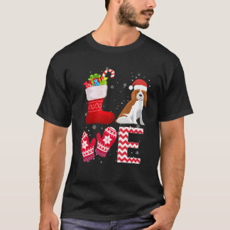 Camiseta O Pão de Natal dá o cavaleiro Rei Charles Spanie