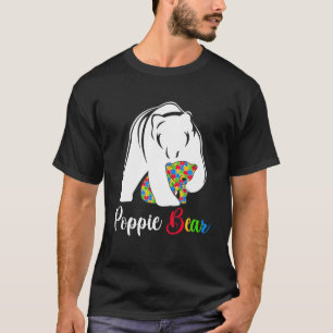 Camiseta O Papa Cópulo Ursa Autismo Conscientista Família