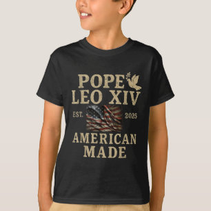 Camiseta O Papa Leo Xiv É Engraçado Fazer Excelente De Vati