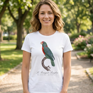 Camiseta O Papagaio Langlois de Jacques Barraband