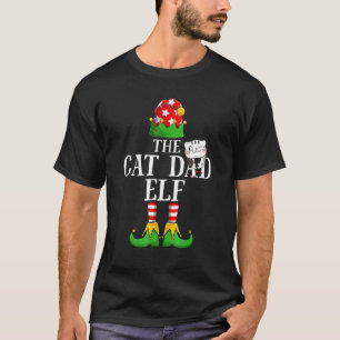 Camiseta O Papai Gato Elfo Família Grupo Combinado Natal Ro