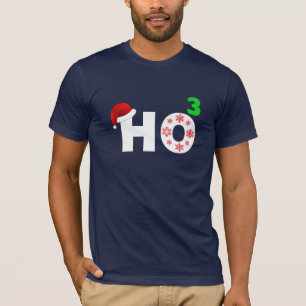 Camiseta o papai noel ri do Natal