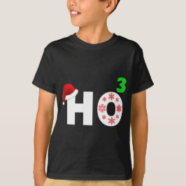 Camiseta o papai noel ri do Natal