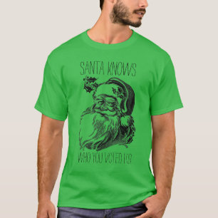 Camiseta O "papai noel sabe quem você votou para" #3