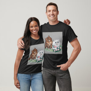 Camiseta O Par Mais Doce, Louis Wain