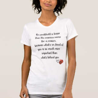 Camiseta O para-brisa é maior que o para-brisas - rolo de g