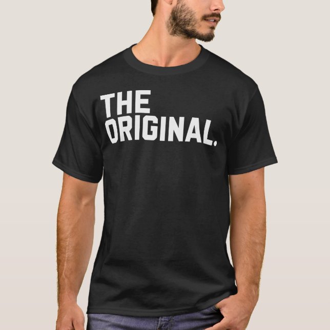 Camiseta O Parceiro de Remix Original para o Dia dos Pais (Frente)