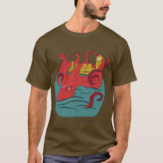 Camiseta O parlamento dos polvo