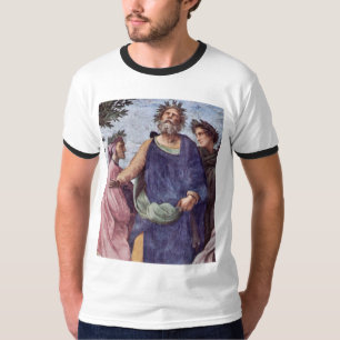 Camiseta O Parnassus por Raffael (a melhor qualidade)