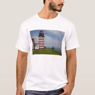 Camiseta O Parque Estadual do Farol West Quoddy Head é o