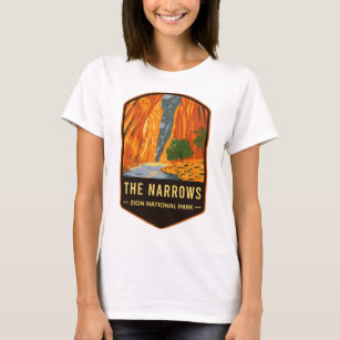 Camiseta O Parque Nacional do Zion dos Estreitos