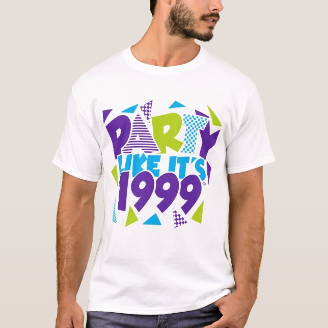 Camiseta O partido como ele é 1999®™ o t-shirt - design 01 (Frente)