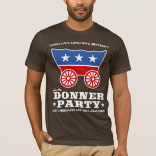 Camiseta O partido de Donner - com fome para algo