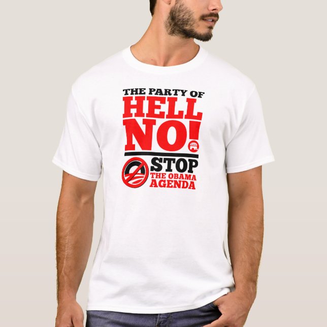 Camiseta O partido de não (Frente)