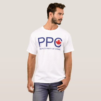 Camiseta O partido do pessoa de Canadá