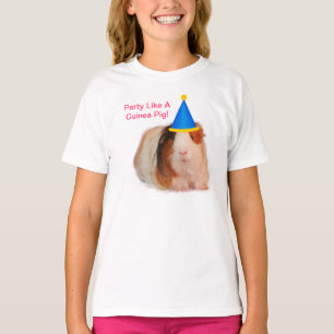 Camiseta O partido gosta de uma cobaia - t-shirt das