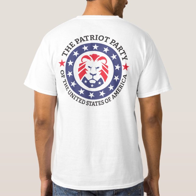 Camiseta O Partido Patriota (Verso)