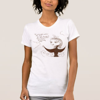 Camiseta o pássaro adiantado