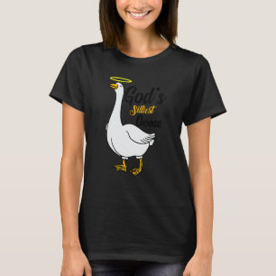 Camiseta O Pássaro Goso mais Silencioso de Deus "Goose Honk