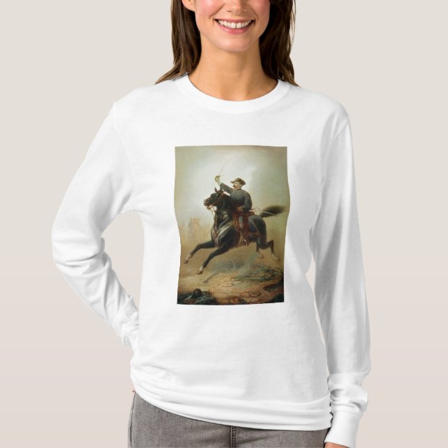 Camiseta O passeio de Sheridan, 1871 (Frente)