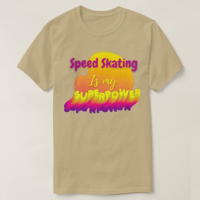 Camiseta O patamar de velocidade é o meu super poder 2 (Frente do Design)