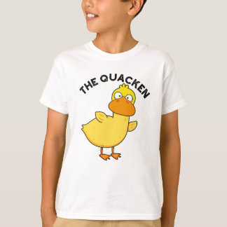 Camiseta O Pato Divertido Punição do Quacken
