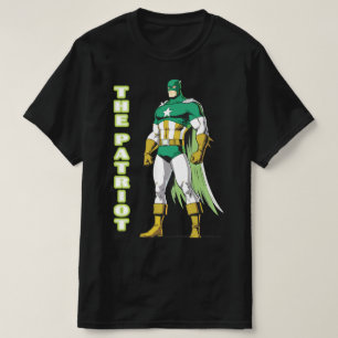 Camiseta O Patriot Clássico Super-Herói Tee