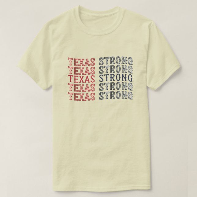 Camiseta O Patriot Country Texas Forte T-Shirt (Frente do Design)