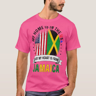 Camiseta O Patriot Heart Americano Jamaicano é da Jamaica F