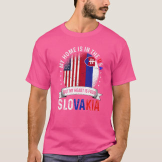 Camiseta O Patriot Heart da América Eslovaca é da Eslováqui