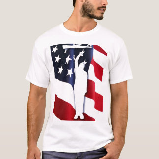Camiseta O patriota americano Driller2 T do DrillMaster