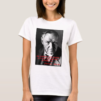 Camiseta O patriotismo de Clarence Darrow deia a injustiça