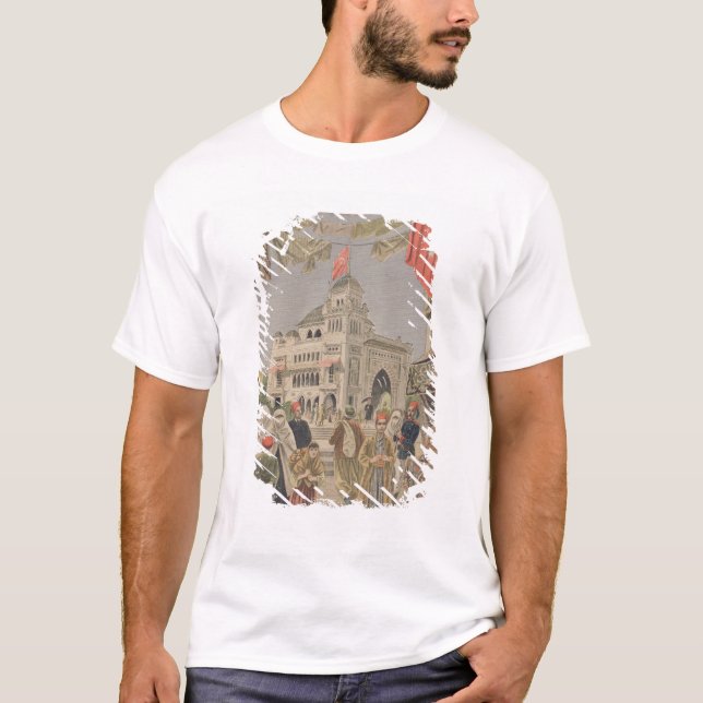 Camiseta O pavilhão turco no universal (Frente)