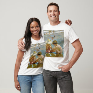 Camiseta O pé ferido pintura por Joaquin Sorolla