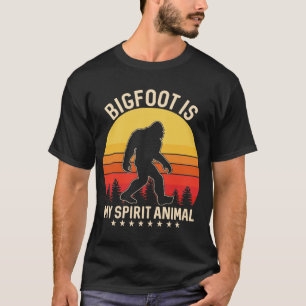 Camiseta O Pé Grande É Meu Animal Espirituoso