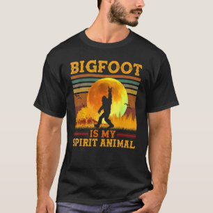 Camiseta O Pé Grande é o Sasquatch do Meu Espírito Animal V