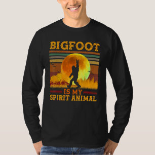 Camiseta O Pé Grande é o Sasquatch do Meu Espírito Animal V