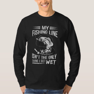 Camiseta O Peixe Adora A Minha Linha De Pesca Não É A Única