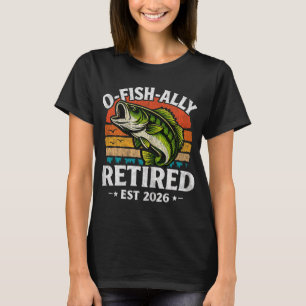 Camiseta O Peixe Ally Aposentado 2026 Marido Pai Pesca Apos