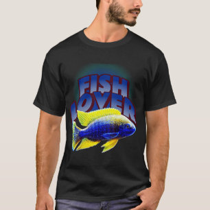 Camiseta O Peixe Arco-Íris e Amigos