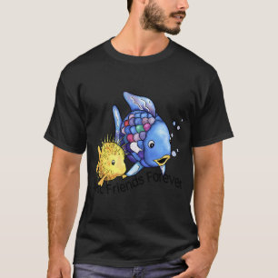 Camiseta O Peixe Arco-Íris Melhores Amigos Para Sempre