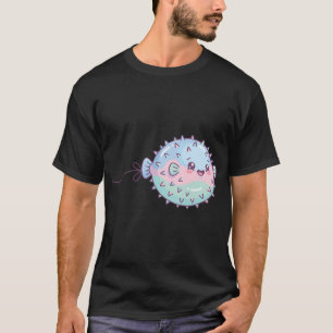 Camiseta O Peixe Baiacu Espinhoso Balão Proibido
